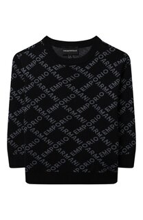 Шерстяной пуловер Emporio Armani