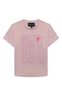 Хлопковая футболка Emporio Armani