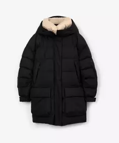 Куртка оверсайз удлиненная черная GLVR (XL)