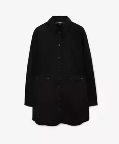 Рубашка объемная черная GLVR (L)
