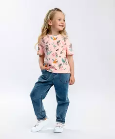 Джинсы синие Button Blue (122)