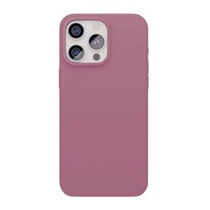 Чехол-накладка VLP Aster Case для iPhone 15 Pro Max, силикон, пудровый