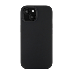 Чехол-накладка uBear Touch Mag Case для iPhone 15, силикон, черный