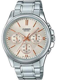 Японские наручные мужские часы Casio MTP-1375D-7A2. Коллекция Analog