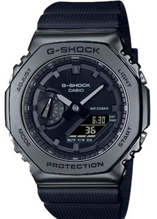 Японские наручные мужские часы Casio GM-2100BB-1A. Коллекция G-Shock