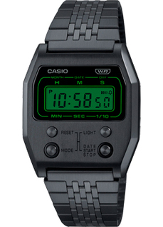 Японские наручные мужские часы Casio A1100B-1. Коллекция Vintage