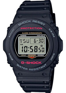 Японские наручные мужские часы Casio DW-5750E-1. Коллекция G-Shock