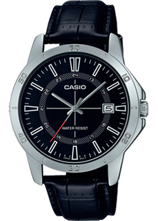 Японские наручные мужские часы Casio MTP-V004L-1C. Коллекция Analog