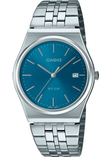 Японские наручные мужские часы Casio MTP-B145D-2A2. Коллекция Analog