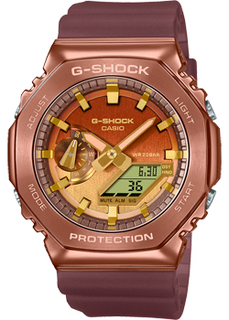 Японские наручные мужские часы Casio GM-2100CL-5A. Коллекция G-Shock