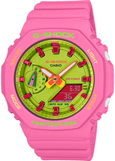 Японские наручные женские часы Casio GMA-S2100BS-4A. Коллекция G-Shock