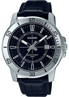Японские наручные мужские часы Casio MTP-VD01L-1C. Коллекция Analog