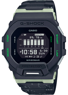 Японские наручные мужские часы Casio GBD-200LM-1. Коллекция G-Shock