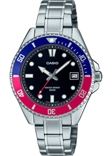 Японские наручные мужские часы Casio MDV-10D-1A3. Коллекция Analog