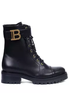 Ботинки кожаные Ranger Balmain