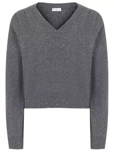 Пуловер из кашемира и шерсти Brunello Cucinelli