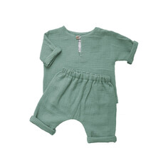 Комплекты детской одежды Сонный гномик Комплект (рубашка и штанишки) Самурай муслин