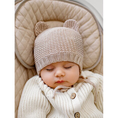 Шапки, варежки и шарфы AmaroBaby Шапка детская вязаная Pure Love Teddy