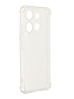 Чехол силиконовый iBox Crystal для Tecno Spark GO (2023), с усиленными углами (прозрачный)