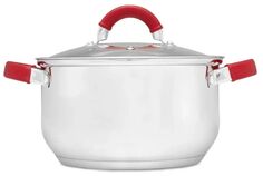 Кастрюля с крышкой DELICE 5.8л ATTRIBUTE STEEL ASD003