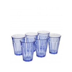 Набор стаканов французских PICARDIE MARINE 6шт 360мл DURALEX 1029BB06A0111
