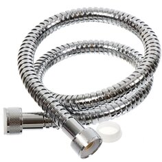 Шланг душевой двухзагибный 0,8 м, стальной, хром., LEMARK, LE8029S