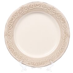 Тарелка обеденная, керамика, 27 см, круглая, Антика, Daniks, HMN230212B-D/P