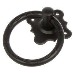 Ручка-кольцо Домарт, РК 80, мод 4, черная, 11529