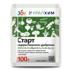 Удобрение Старт, минеральное, гранулы, 100 г, Joy