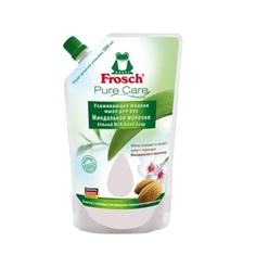 Мыло для рук Frosch Ухаживающее Запаска миндальное молочко 500мл