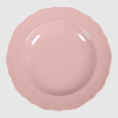 Тарелка глубокая Kutahya porselen Lar розовая 22 см