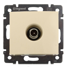 Телефонная розетка Legrand Valena 695617 Light-Brown