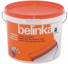 Эмаль Belinka Моющаяся b1 белая 2л