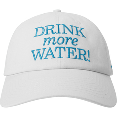 Кепка с вышивкой Drink More Water Sporty & Rich