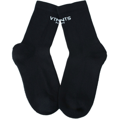 Черные носки с логотипом Vtmnts