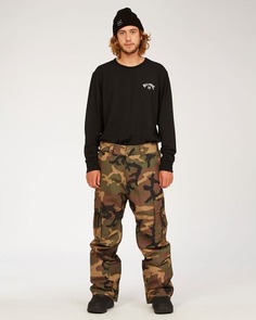 Штаны для сноуборда Billabong 20-21 Transport Woodland Camo