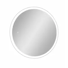 Шкаф зеркальный подвесной Time с подсветкой 60x60 см цвет белый Без бренда