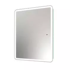 Шкаф зеркальный подвесной Flash с LED-подсветкой и подогревом 60x80 см цвет белый Без бренда