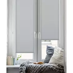 Штора рулонная Stars 50x160 см серая Garden