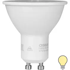 Лампа светодиодная Osram GU10 230 В 4 Вт спот прозрачная 265 лм теплый белый свет