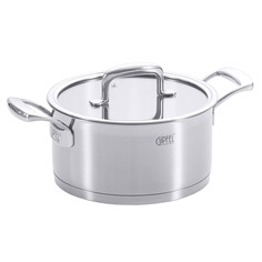 Кастрюля из нержавеющей стали Gipfel Prestige 1234 20 см/2,8 л