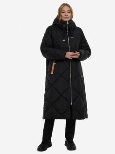 Пальто утепленное женское Luhta Horja, Черный