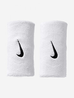 Напульсник Nike Swoosh Doublewide, Белый