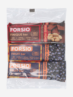 Фруктовые батончики Forsio Микс 30 г, 6 шт, Мультицвет