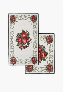 Комплект ковриков Chilai Home комплект ковров, 60x100, 50x60 см.