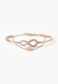 Браслет Swarovski® Swa Infinity, с покрытием из розового золота