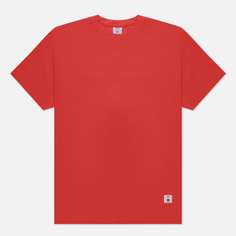 Мужская футболка Edwin Boxy Short Fit, цвет красный