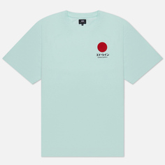 Мужская футболка Edwin Japanese Sun Supply, цвет зелёный, размер XXL