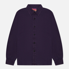 Мужская рубашка Edwin Sebastian Denim, цвет фиолетовый, размер L