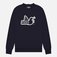 Мужская толстовка Peaceful Hooligan Outline Dove, цвет синий